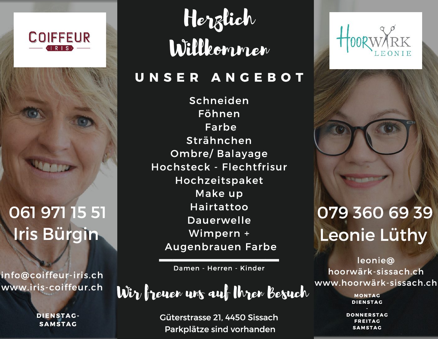 flyer mit foto gemeinsam